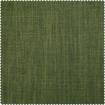 Key Green Textured Faux Linen Roman Shade