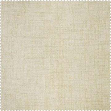 Natural Light Beige Thermal Cross Linen Weave Roman Shade