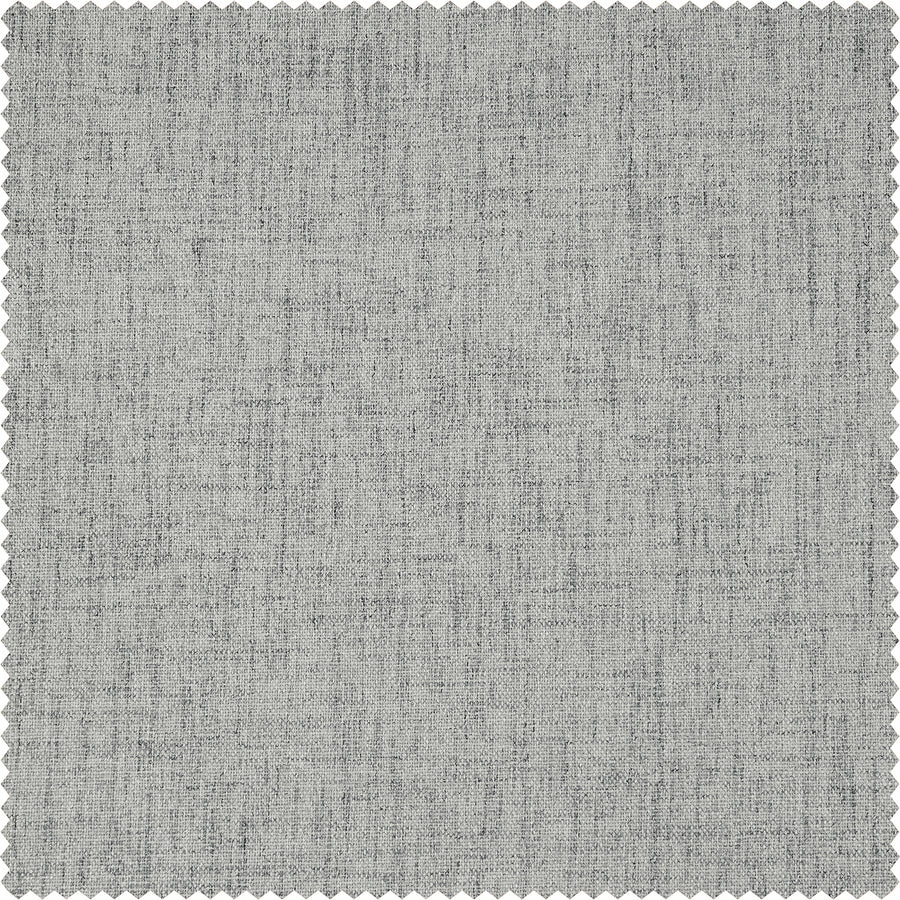 Millennial Grey Thermal Cross Linen Weave Roman Shade