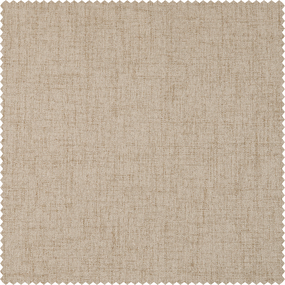 Light Tan Thermal Cross Linen Weave Roman Shade