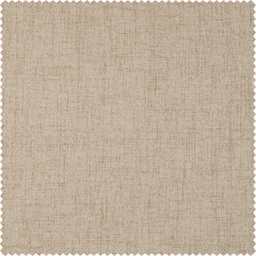Light Tan Thermal Cross Linen Weave Roman Shade