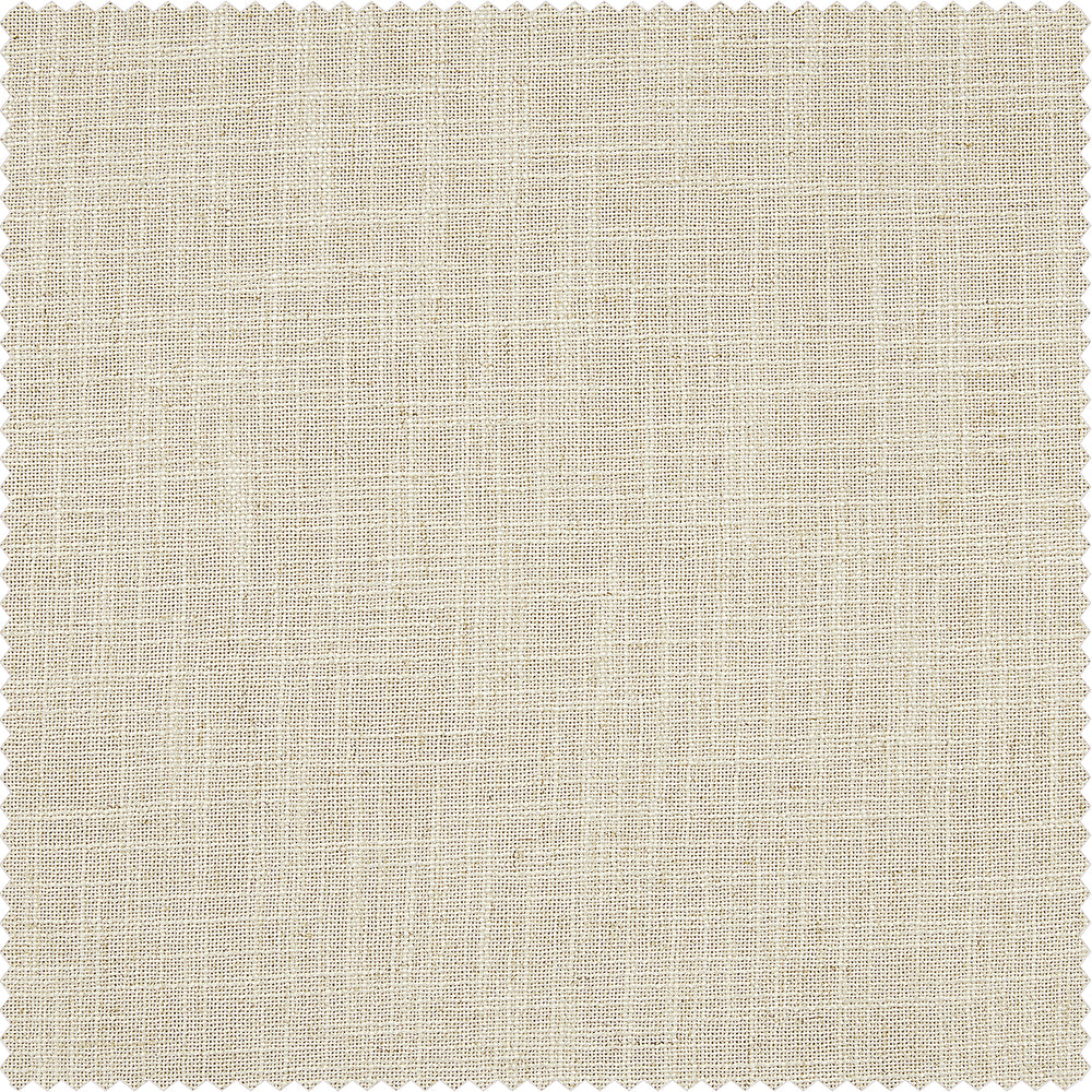 Malted Cream Heavy Faux Linen Roman Shade