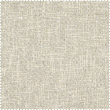 Malted Cream Heavy Faux Linen Roman Shade