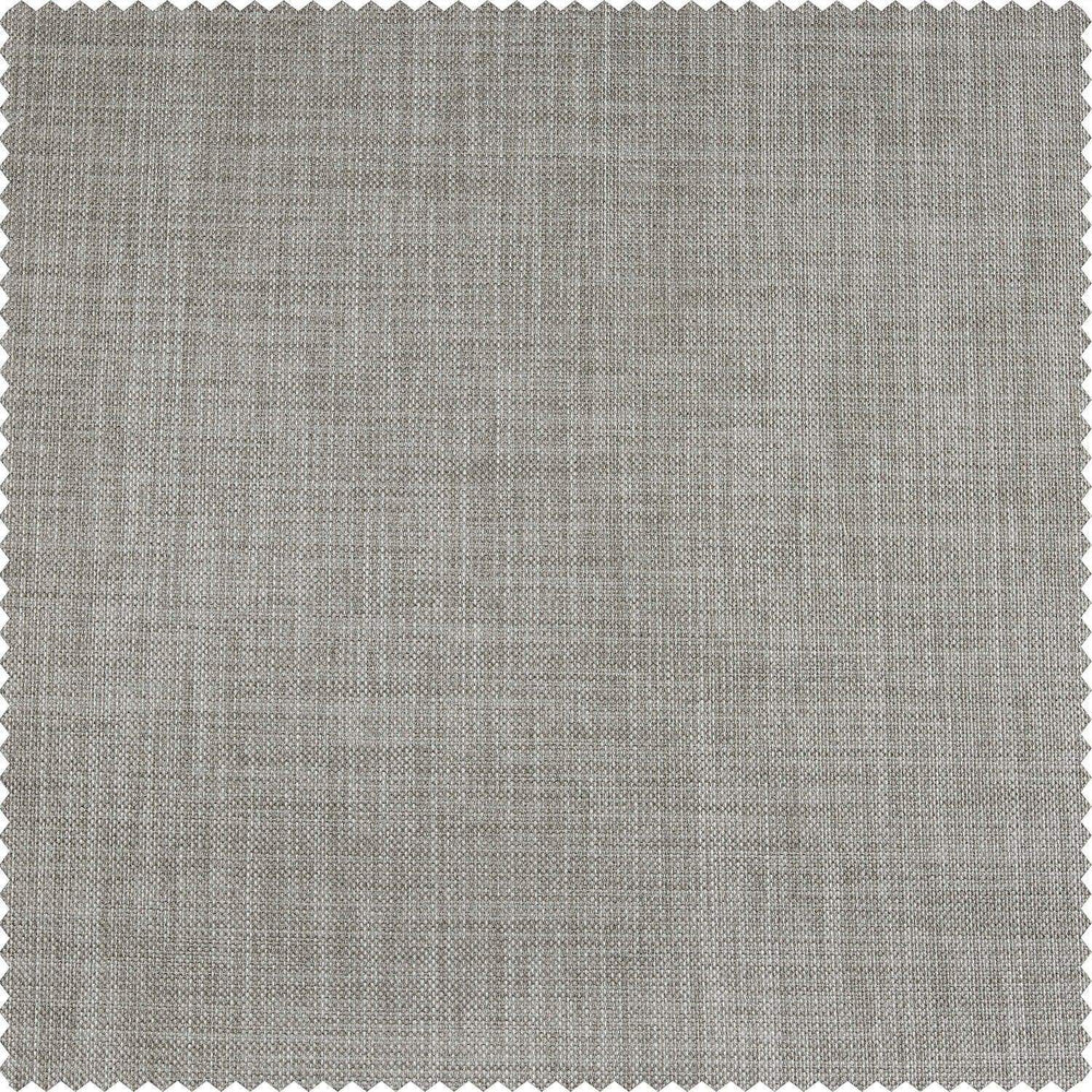 Dark Greige Performance Linen Hotel Blackout Swatch - HalfPriceDrapes.com