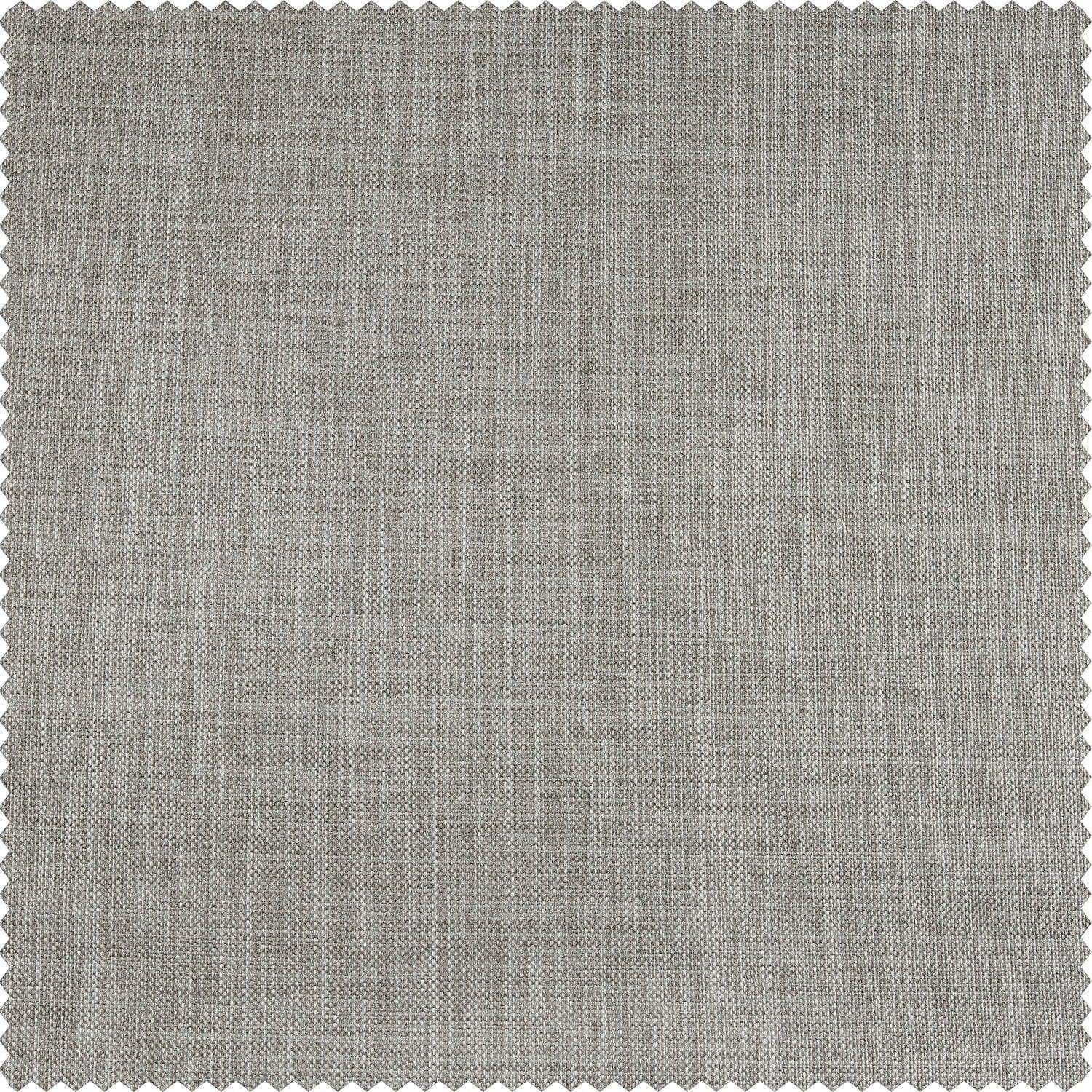 Dark Greige Performance Linen Hotel Blackout Swatch - HalfPriceDrapes.com