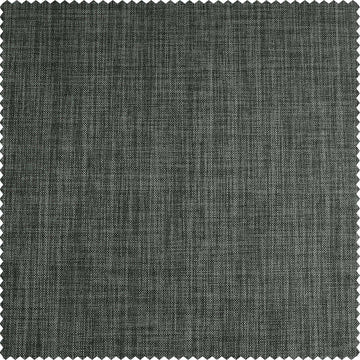 Dark Grey Performance Linen Hotel Blackout Swatch - HalfPriceDrapes.com