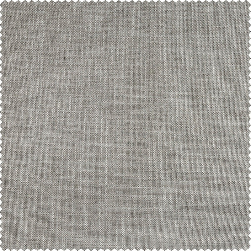 Dark Greige Performance Linen Custom Curtain