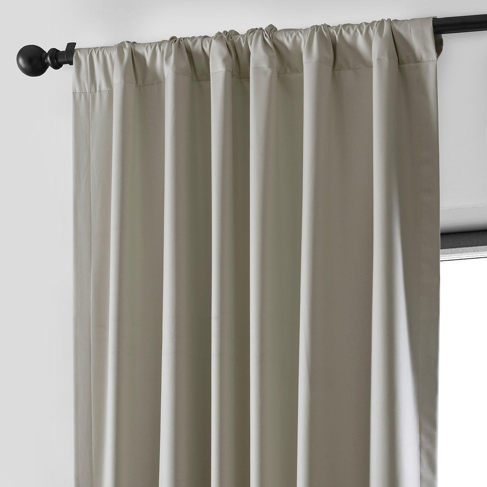 Dark Ivory Hotel Blackout Curtain - HalfPriceDrapes.com