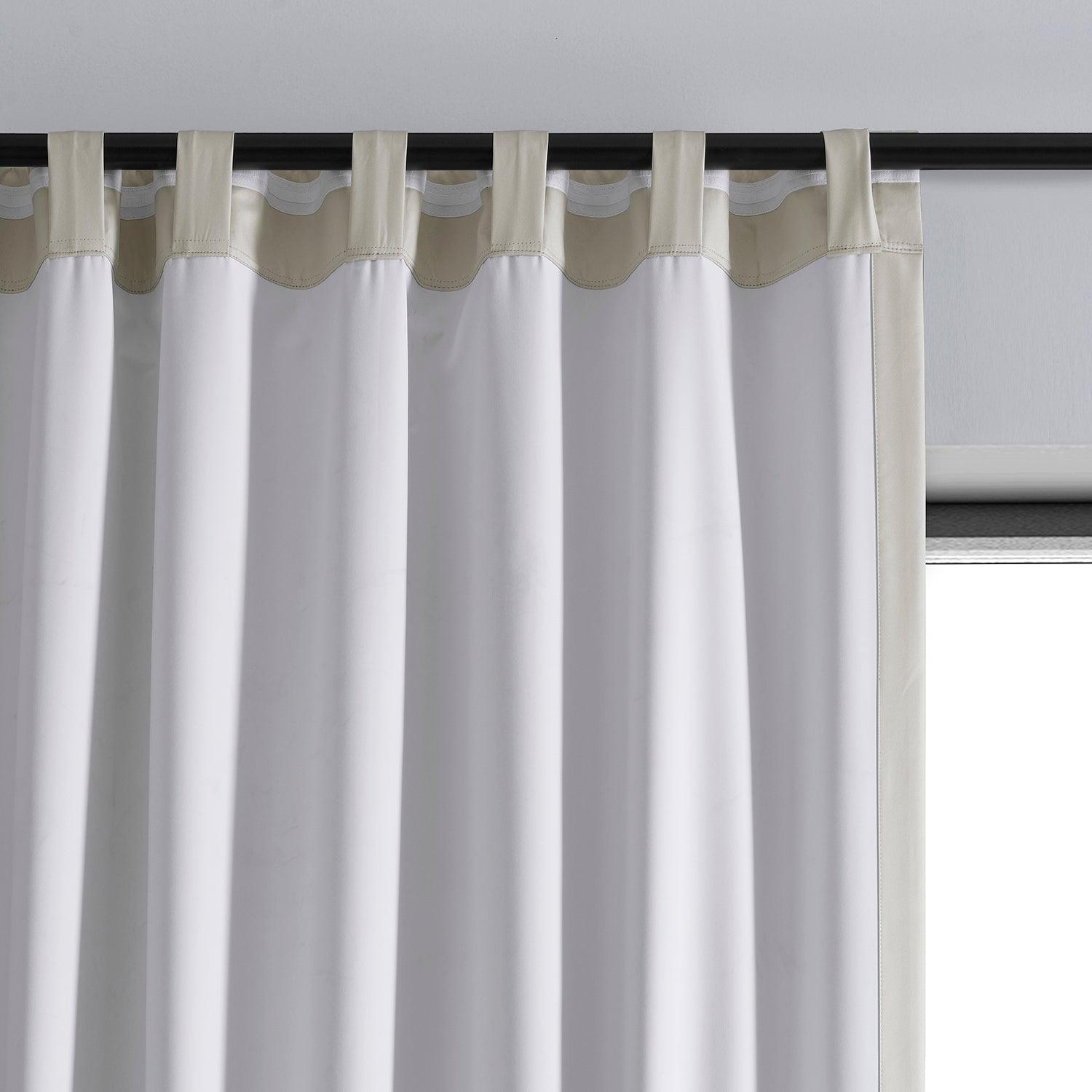 Dark Ivory Hotel Blackout Curtain - HalfPriceDrapes.com