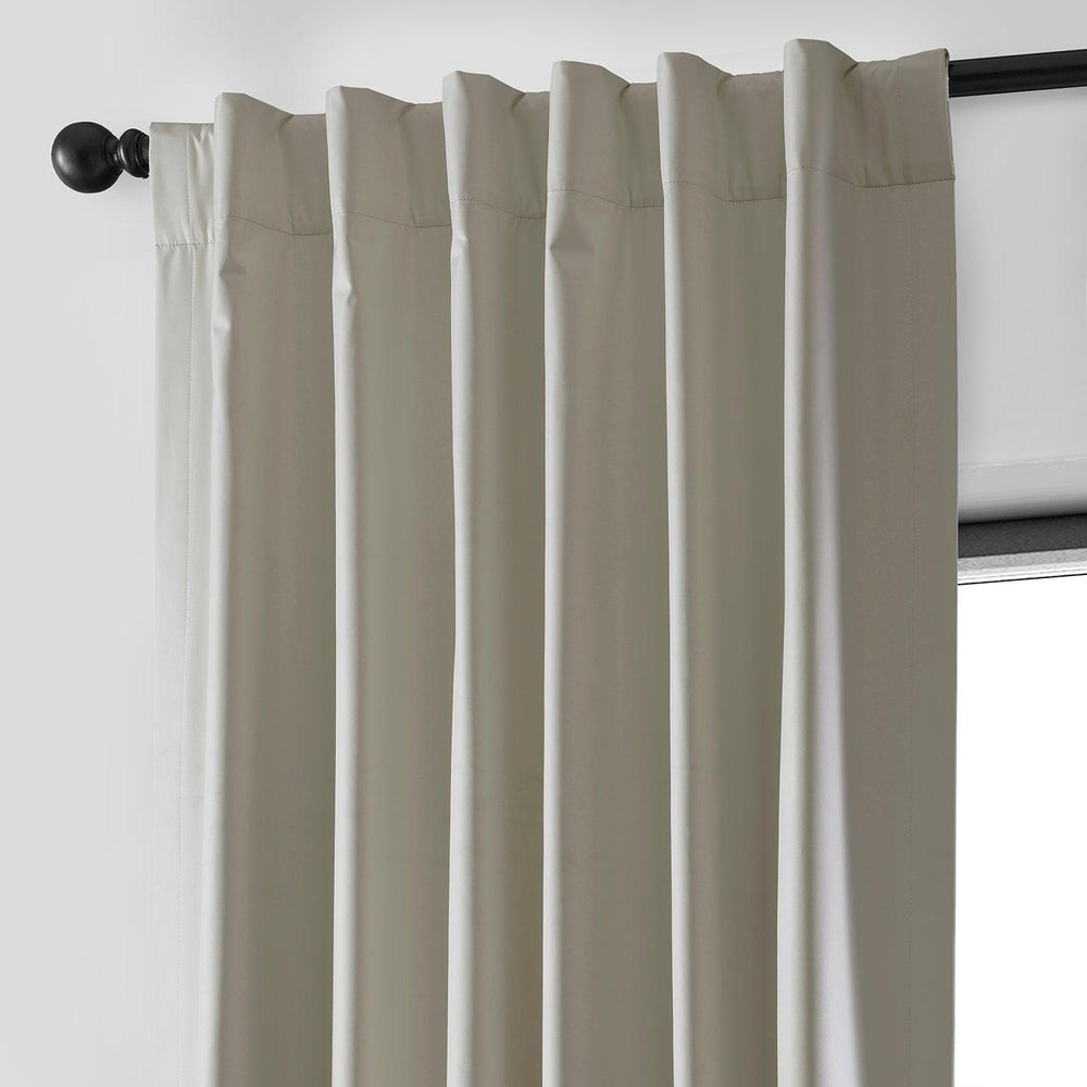 Dark Ivory Hotel Blackout Curtain - HalfPriceDrapes.com