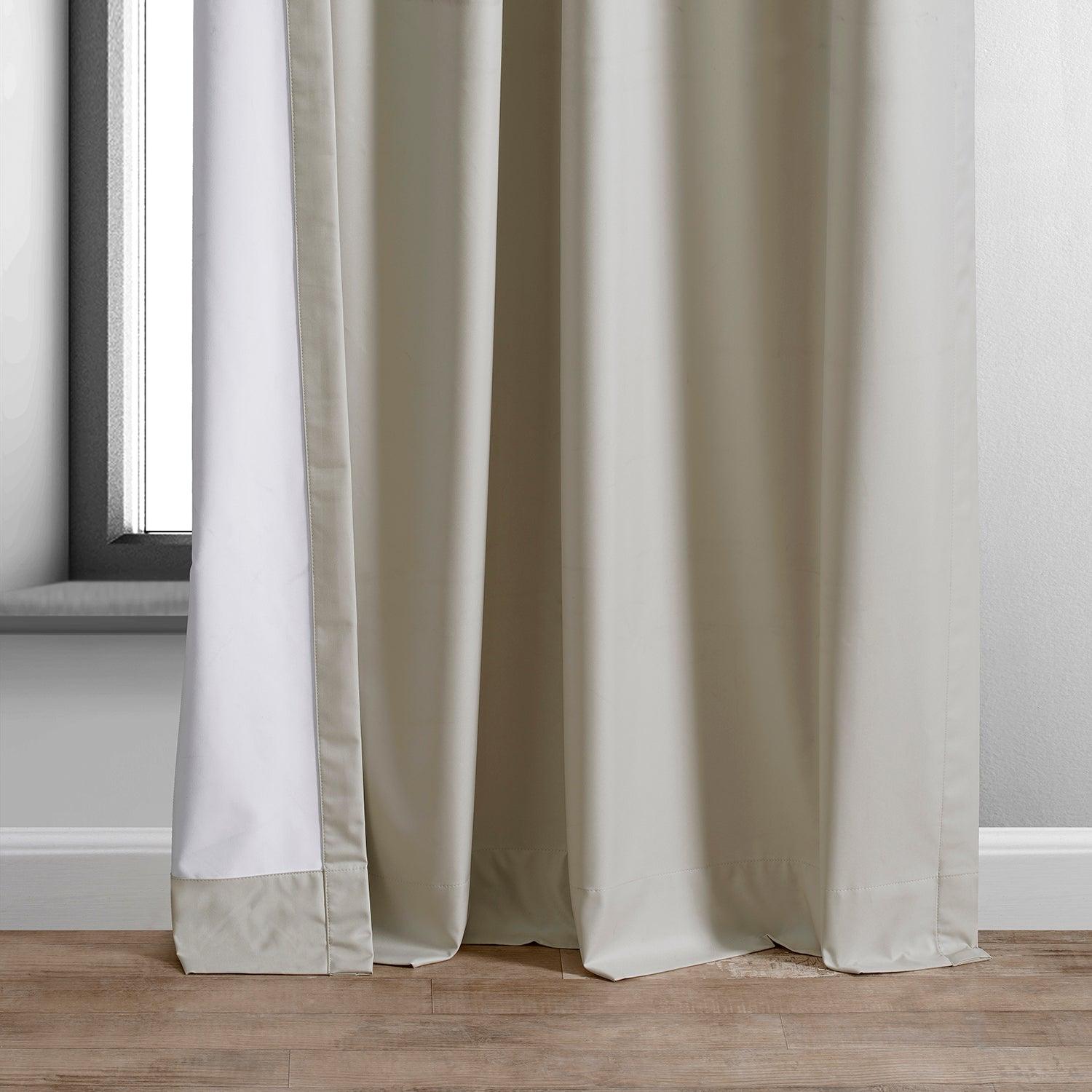 Dark Ivory Hotel Blackout Curtain - HalfPriceDrapes.com