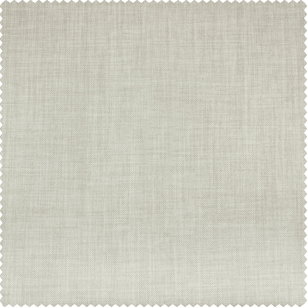 Warm White Performance Linen Roman Shade