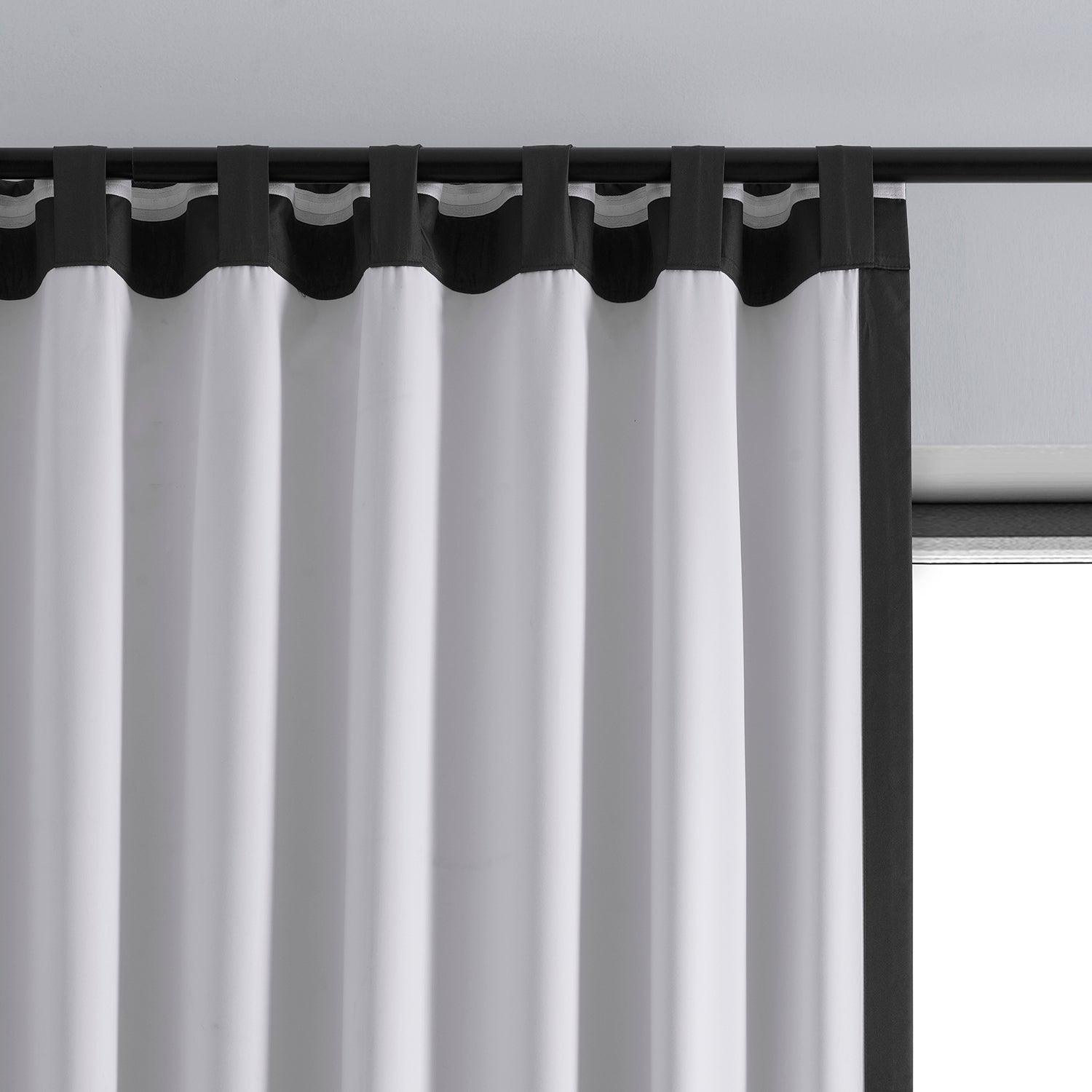 Deep Black Hotel Blackout Curtain - HalfPriceDrapes.com