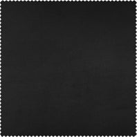 Deep Black Essential Hotel Blackout Swatch - HalfPriceDrapes.com