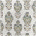 Mughal Medallion Paisley Dune Cotton Textured Printed Custom Curtain