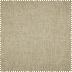 Thatched Tan Textured Faux Linen Tie-Up Window Shade