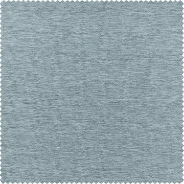 Gulf Blue Textured Bellino Roman Shade