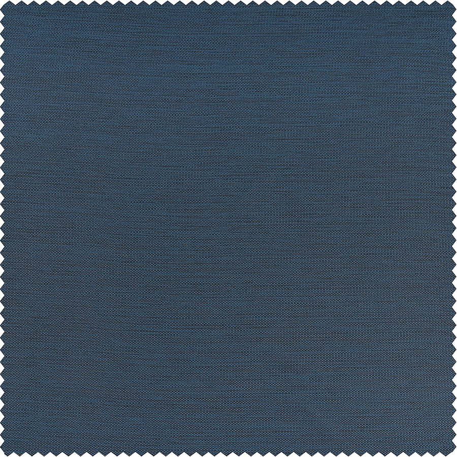 Wild Blue Textured Bellino Roman Shade