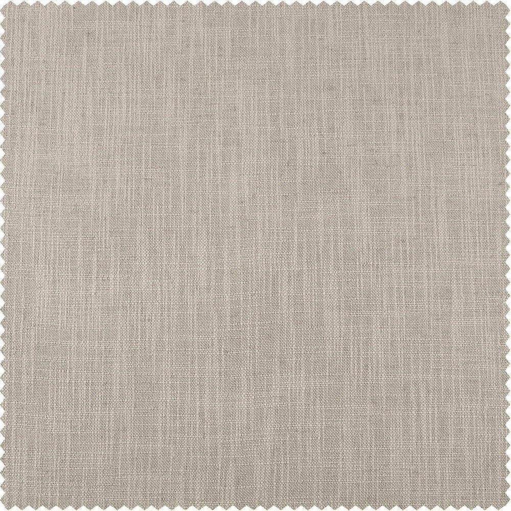Mod Beige Belga Faux Linen Custom Curtain - HalfPriceDrapes.com