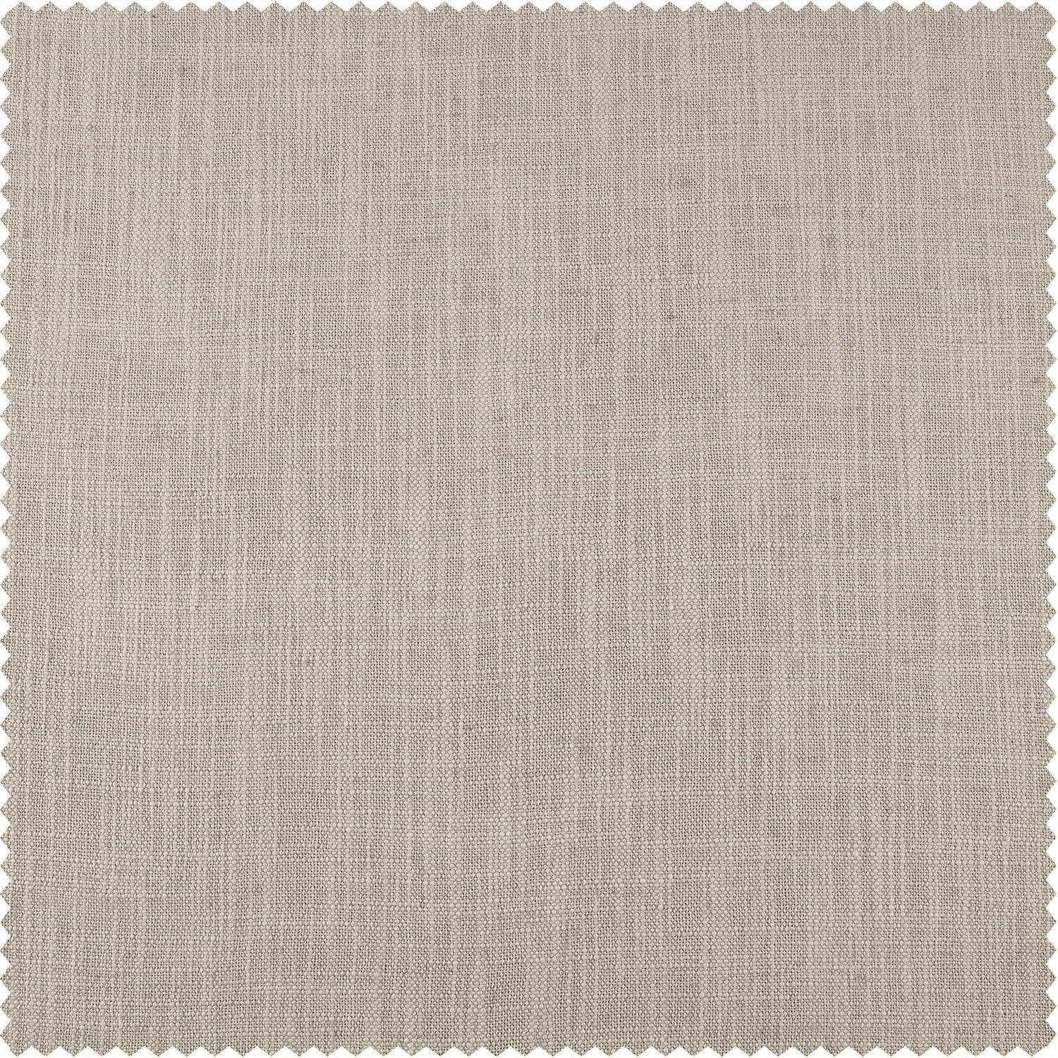 Mod Beige Belga Faux Linen Custom Curtain - HalfPriceDrapes.com