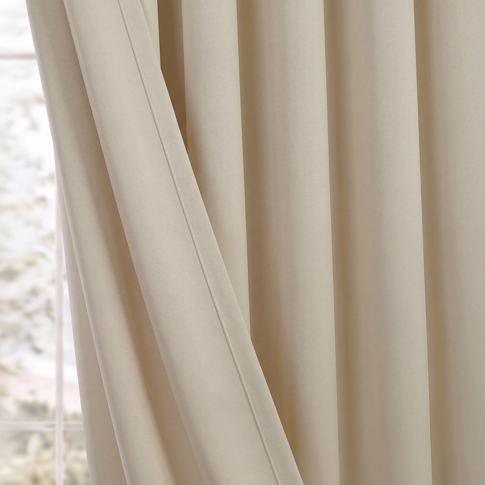 Eggnog Grommet Room Darkening Curtain
