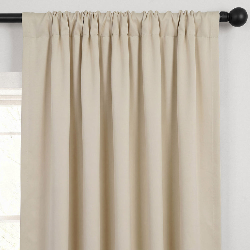 Eggnog Room Darkening Curtain