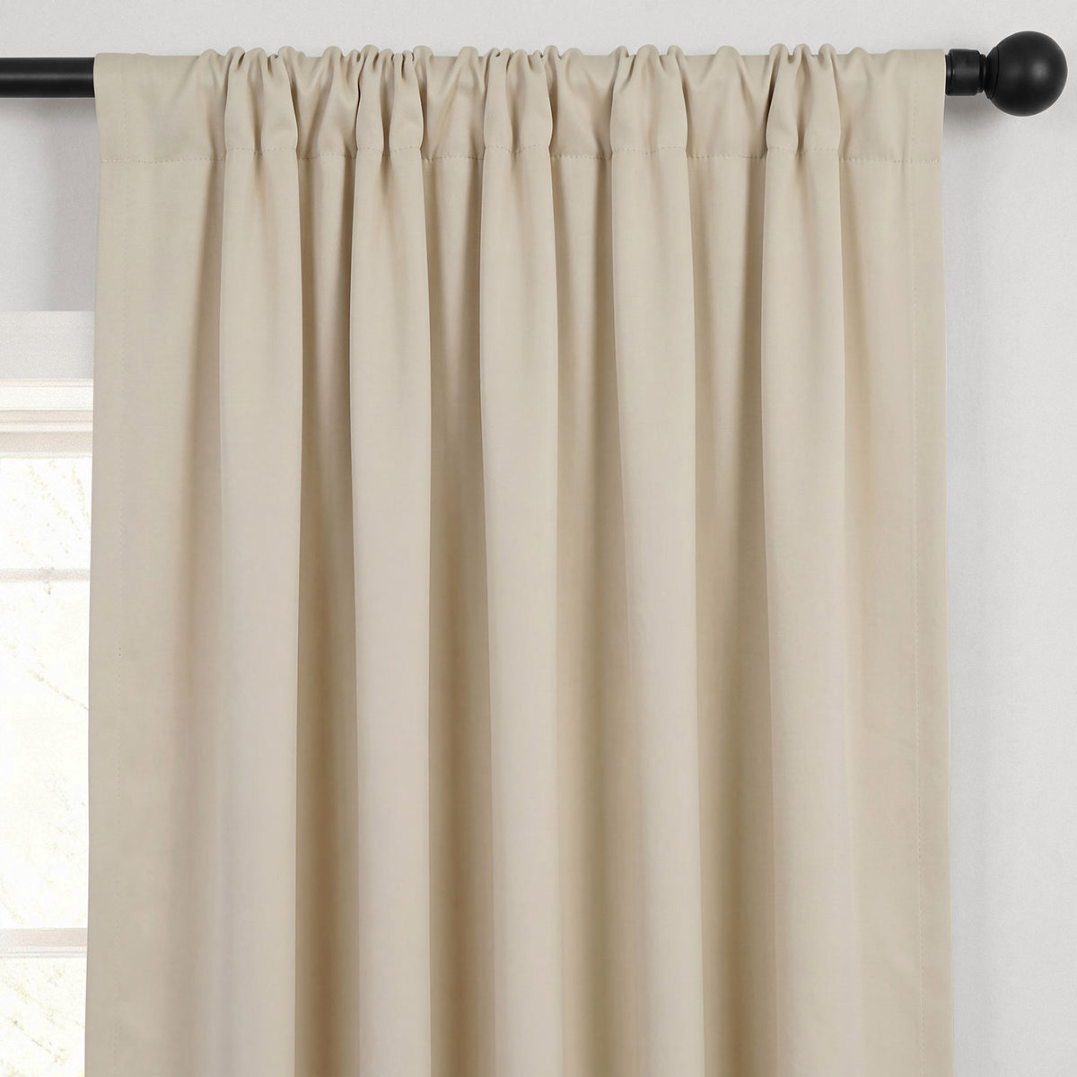 Eggnog Room Darkening Curtain