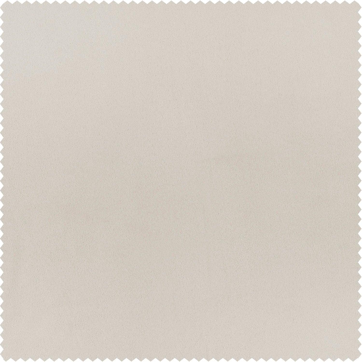 Alabaster Beige Solid Polyester Swatch - HalfPriceDrapes.com