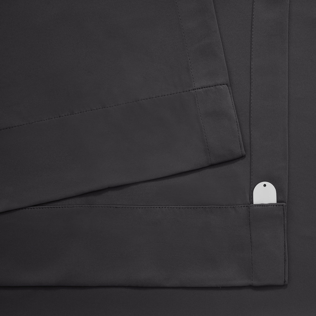 Anthracite Grey Grommet Room Darkening Curtain