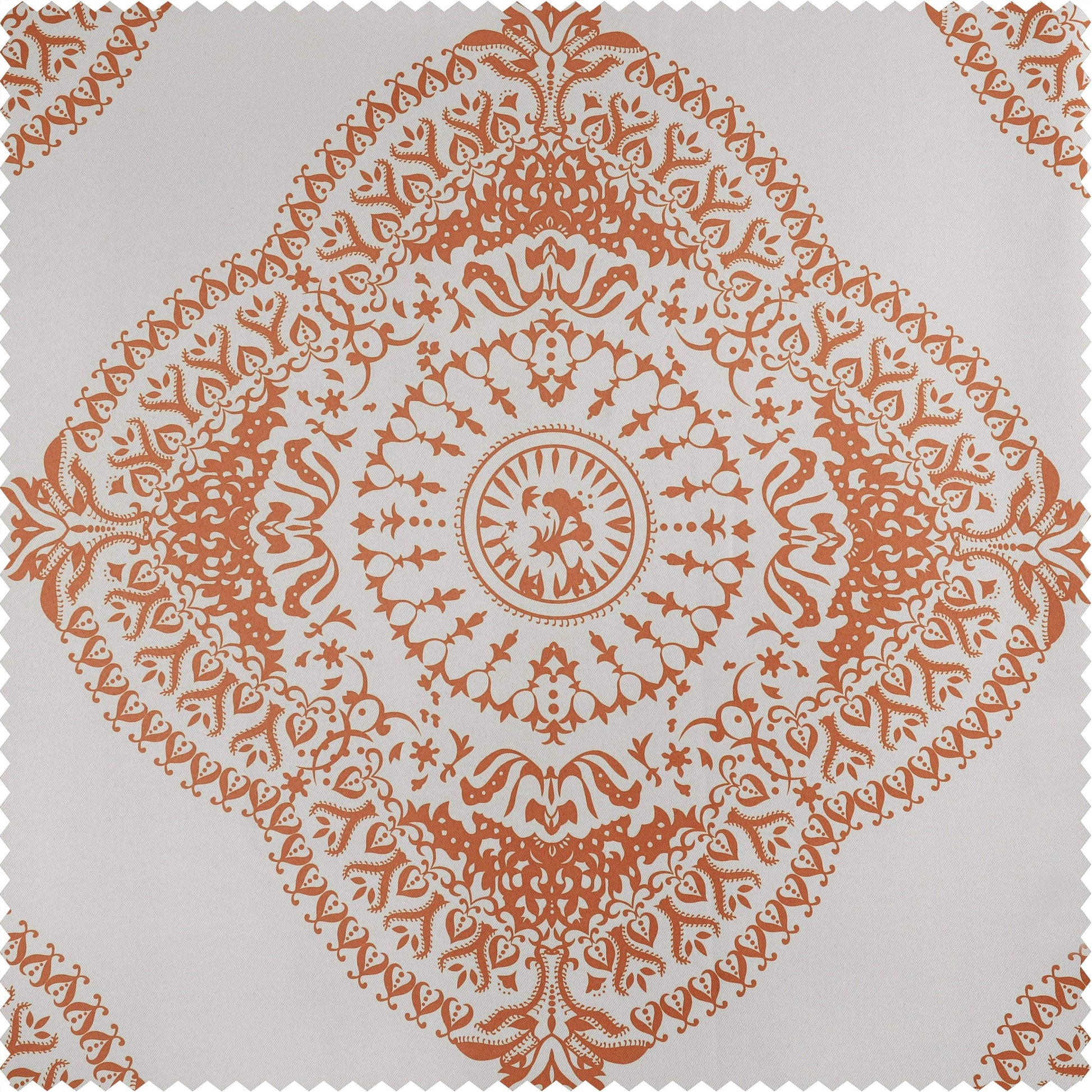 Henna Emblem Custom Curtain