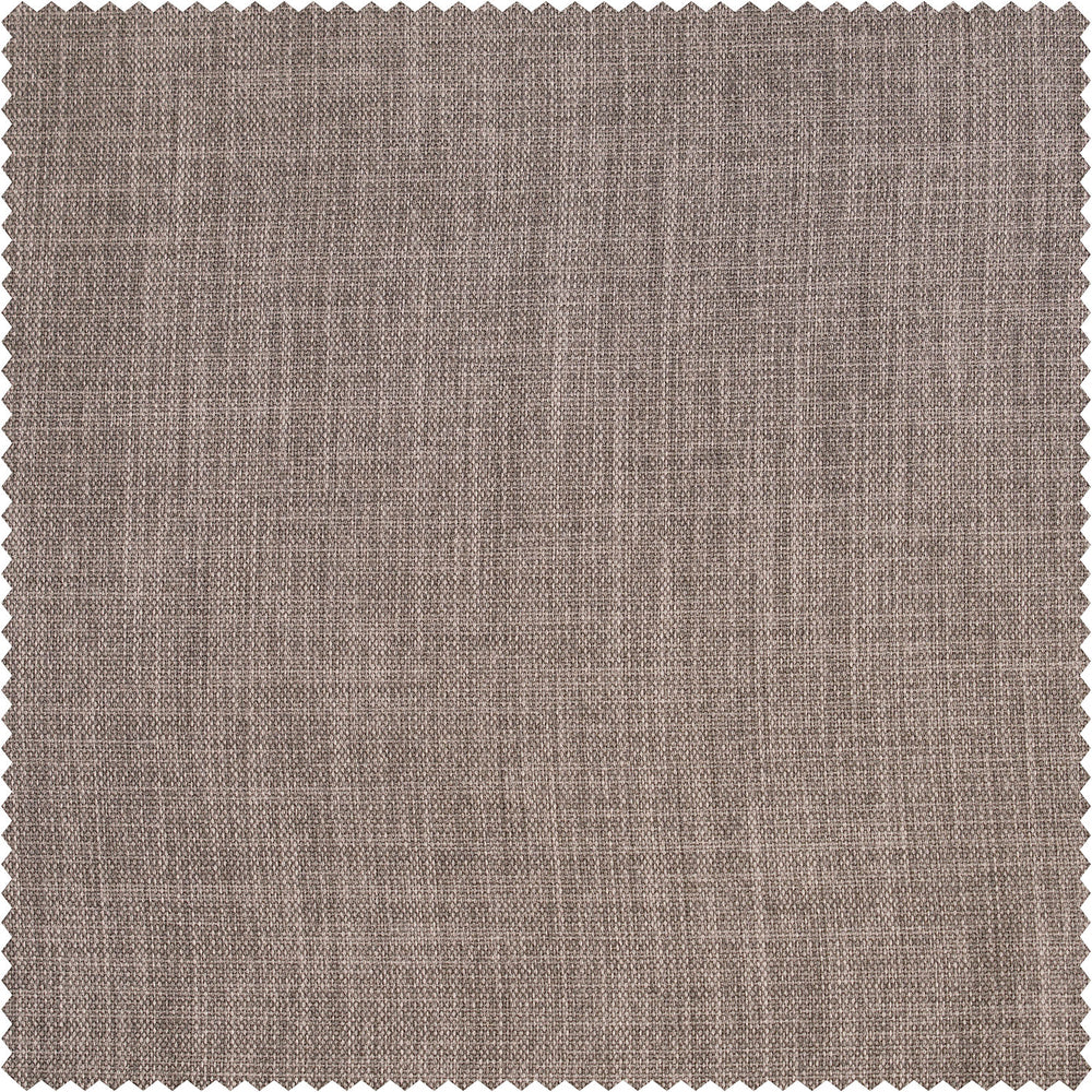 Mink Textured Faux Linen Swatch