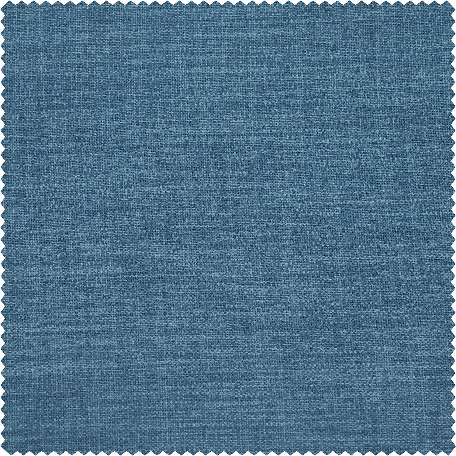 Denim Textured Faux Linen Custom Curtain