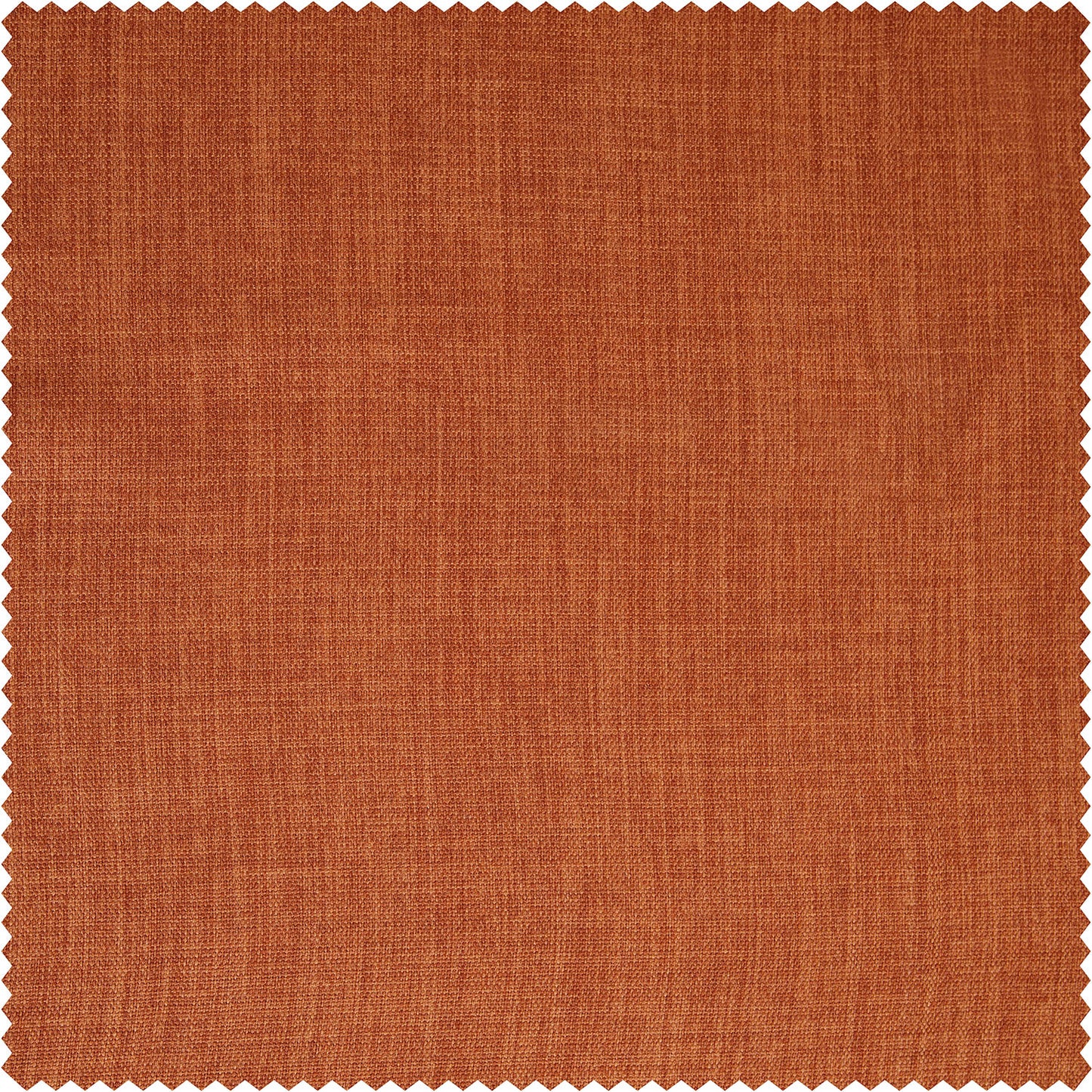 Desert Orange Textured Faux Linen Swatch