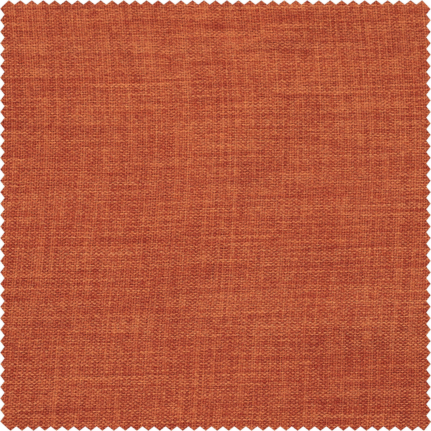 Desert Orange Textured Faux Linen Swatch