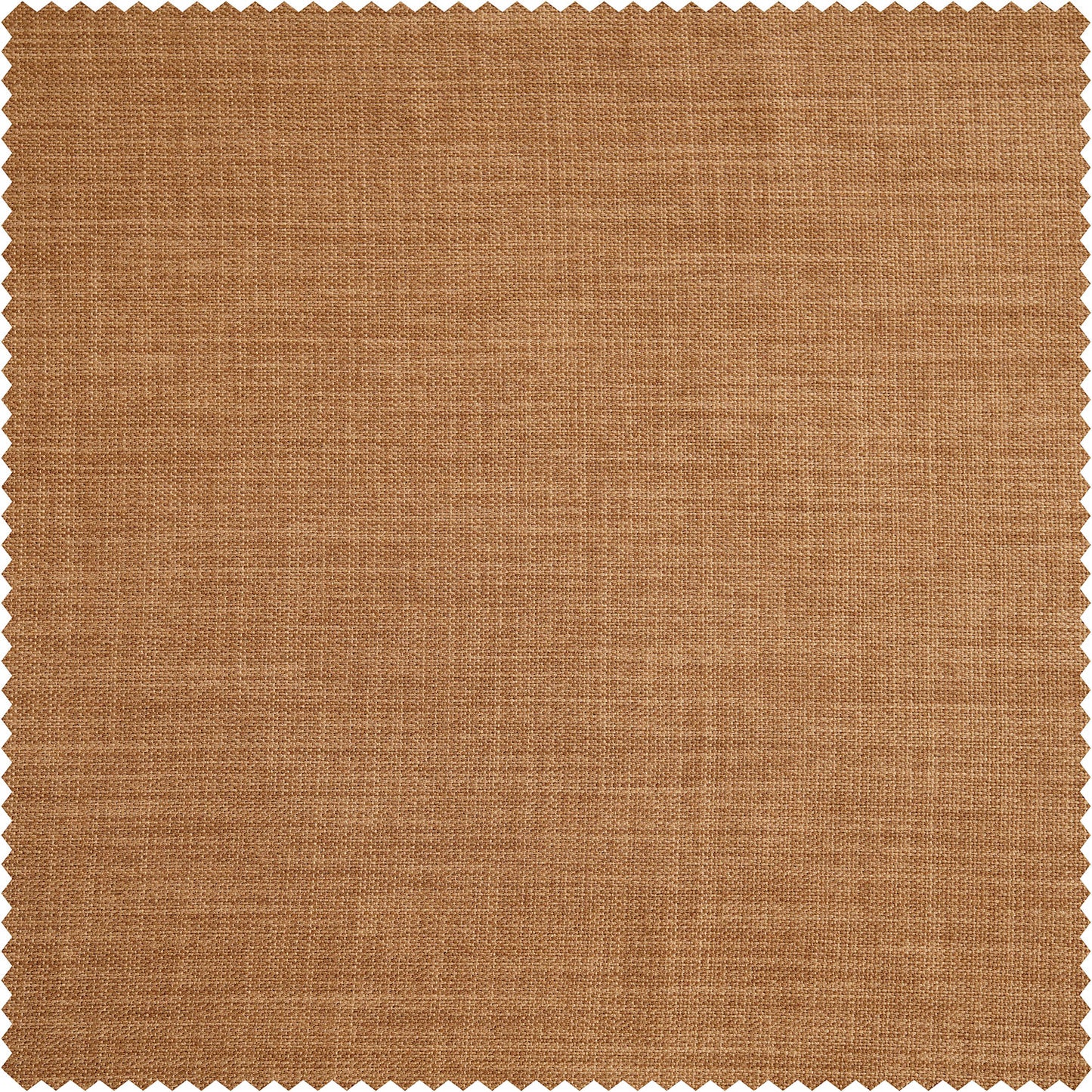 Butterscotch Textured Faux Linen Custom Curtain