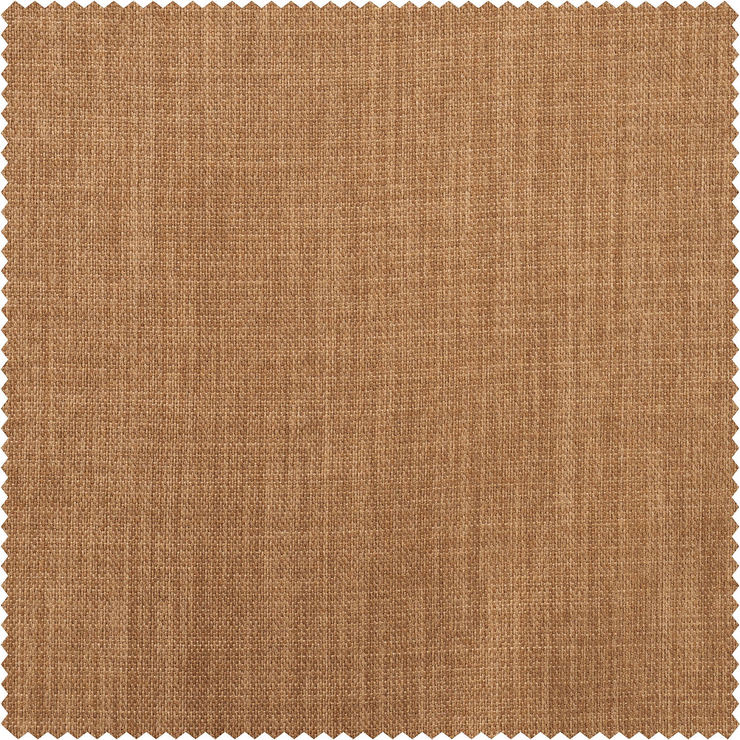 Butterscotch Textured Faux Linen Custom Curtain