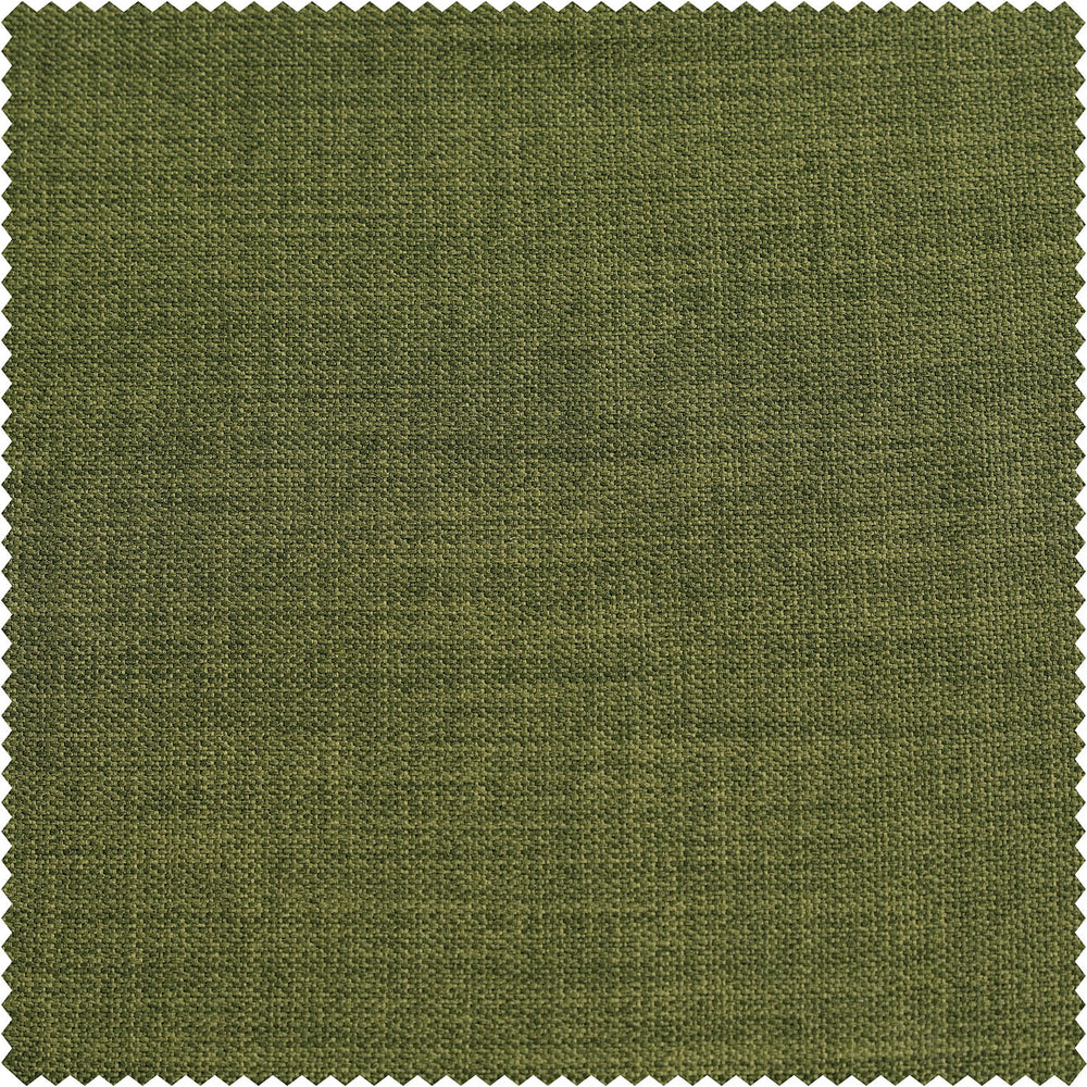 Tuscany Green Textured Faux Linen Swatch
