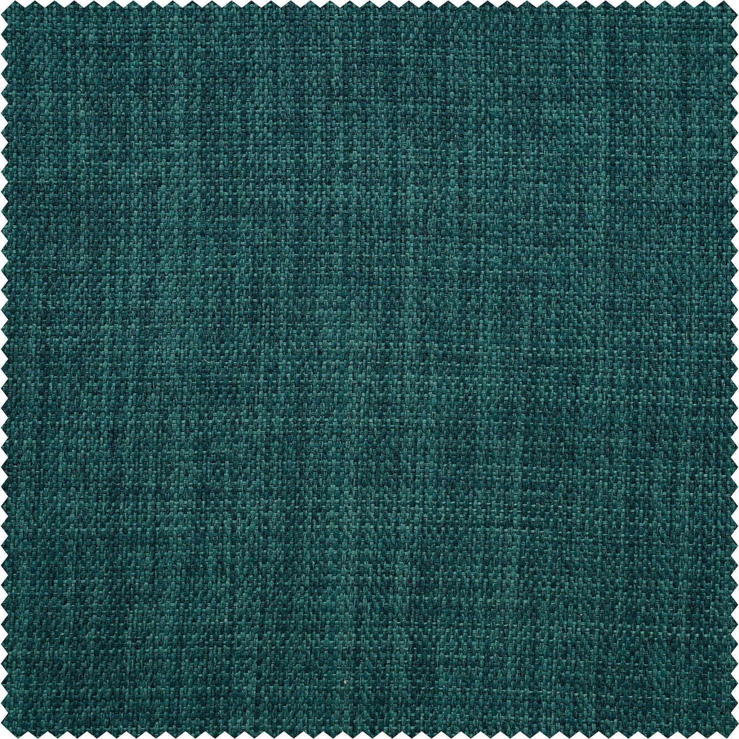 Slate Teal Green Textured Faux Linen Custom Curtain