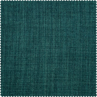 Slate Teal Textured Faux Linen Swatch