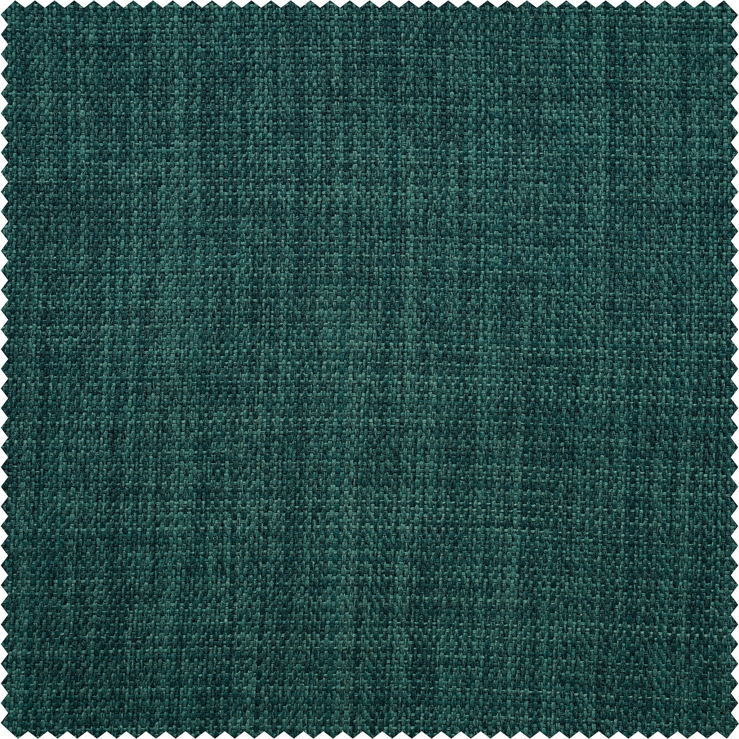 Slate Teal Green Textured Faux Linen Custom Curtain