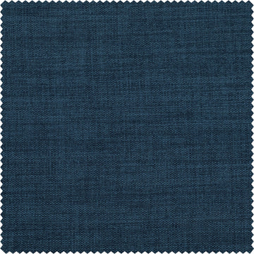 Indigo Textured Faux Linen Swatch
