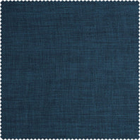 Indigo Textured Faux Linen Swatch