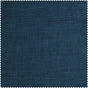 Indigo Textured Faux Linen Roman Shade