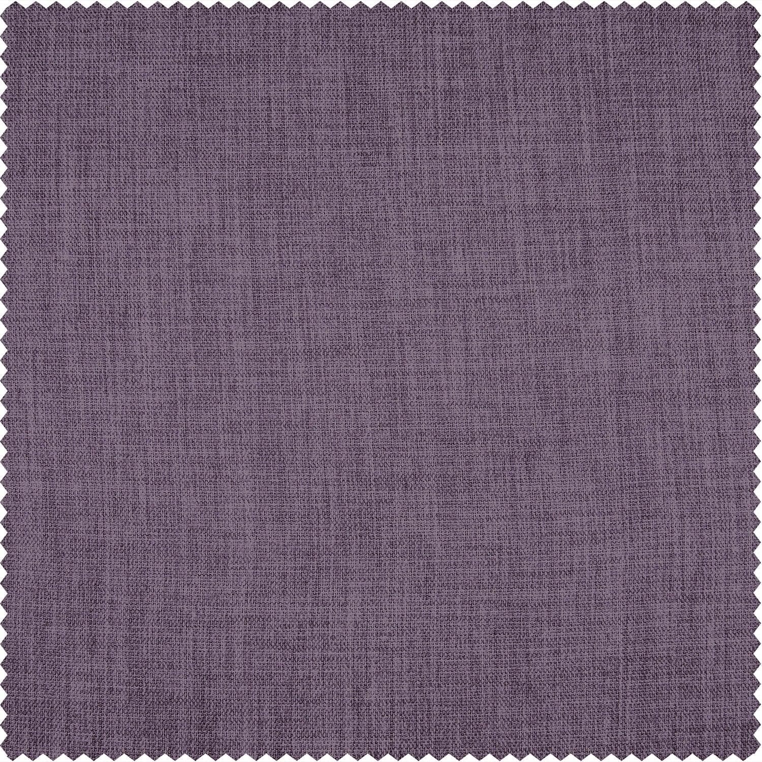 Iris Textured Faux Linen Swatch - HalfPriceDrapes.com