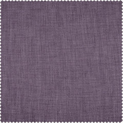 Iris Textured Faux Linen Custom Curtain