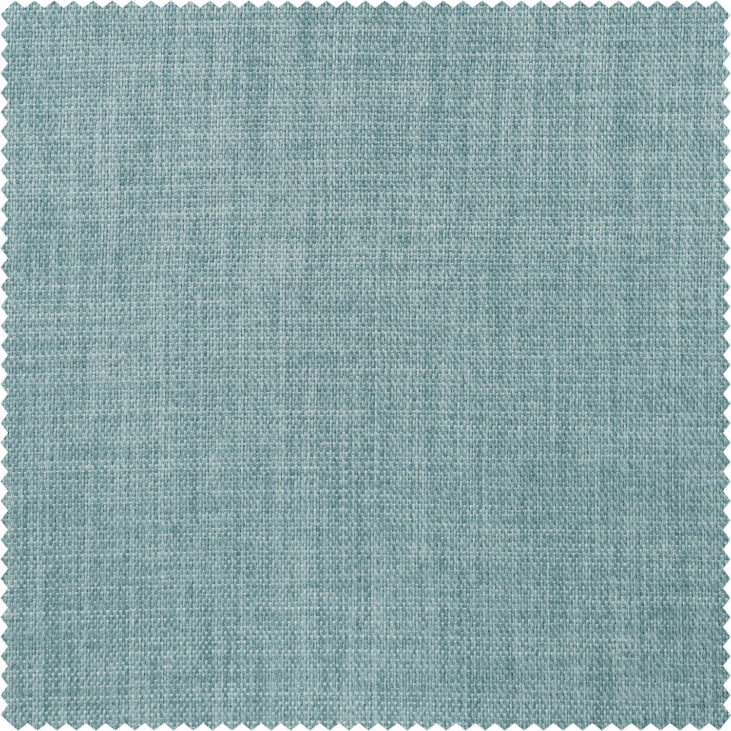 Sea Thistle Textured Faux Linen Custom Curtain