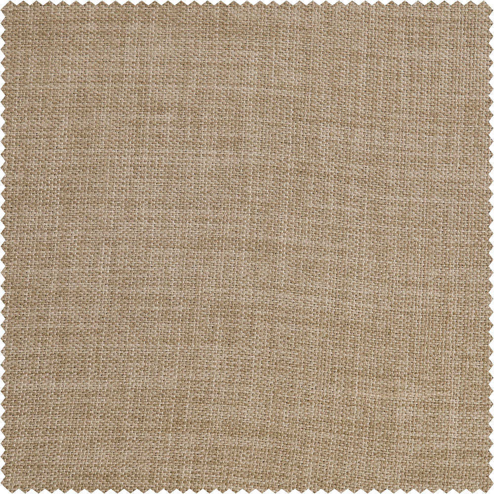 Nomad Tan Textured Faux Linen Swatch