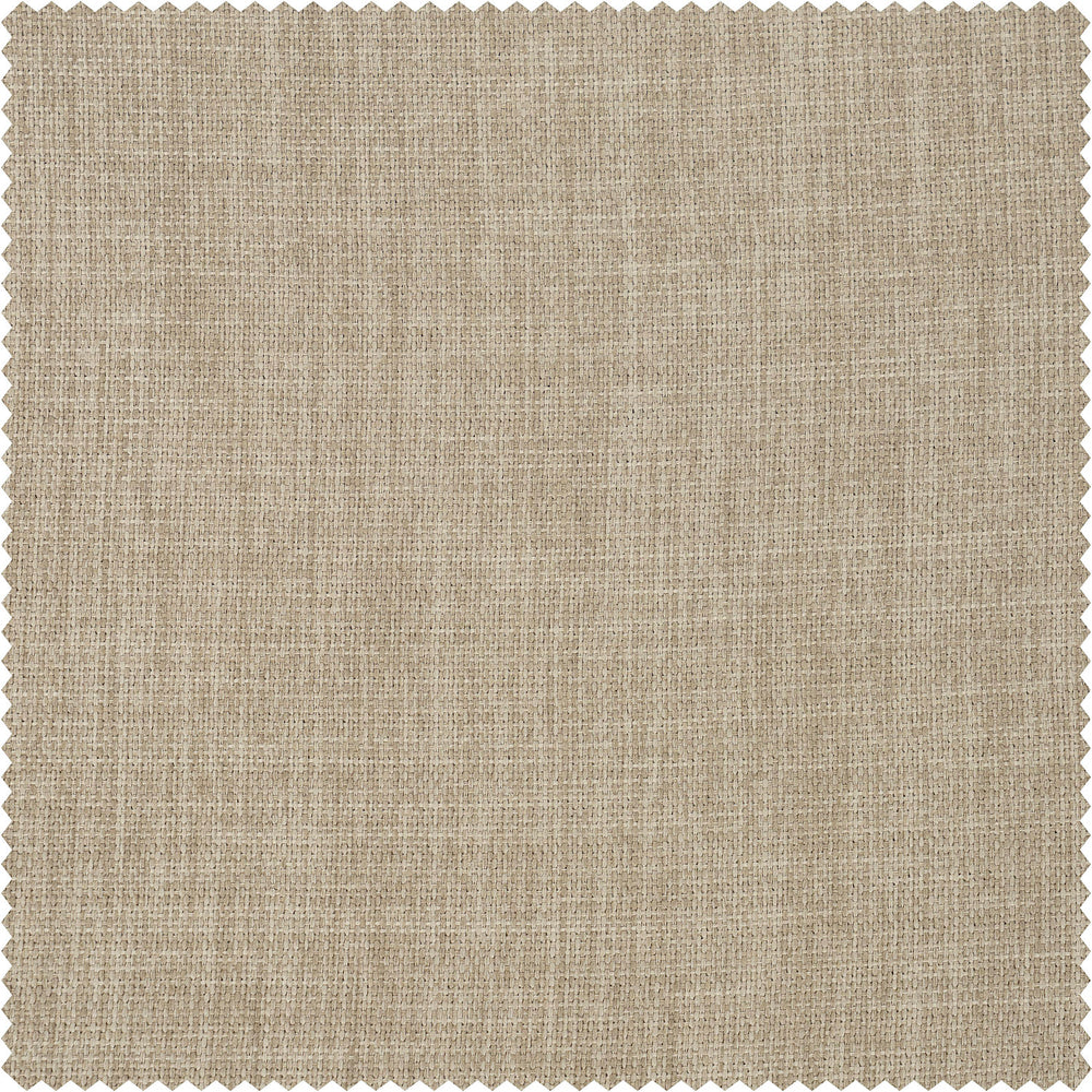Nomad Tan Textured Faux Linen Swatch