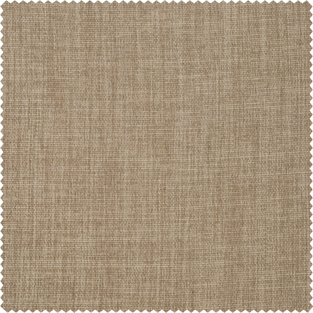 Nomad Tan Textured Faux Linen Swatch