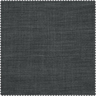 Dark Gravel Textured Faux Linen Swatch